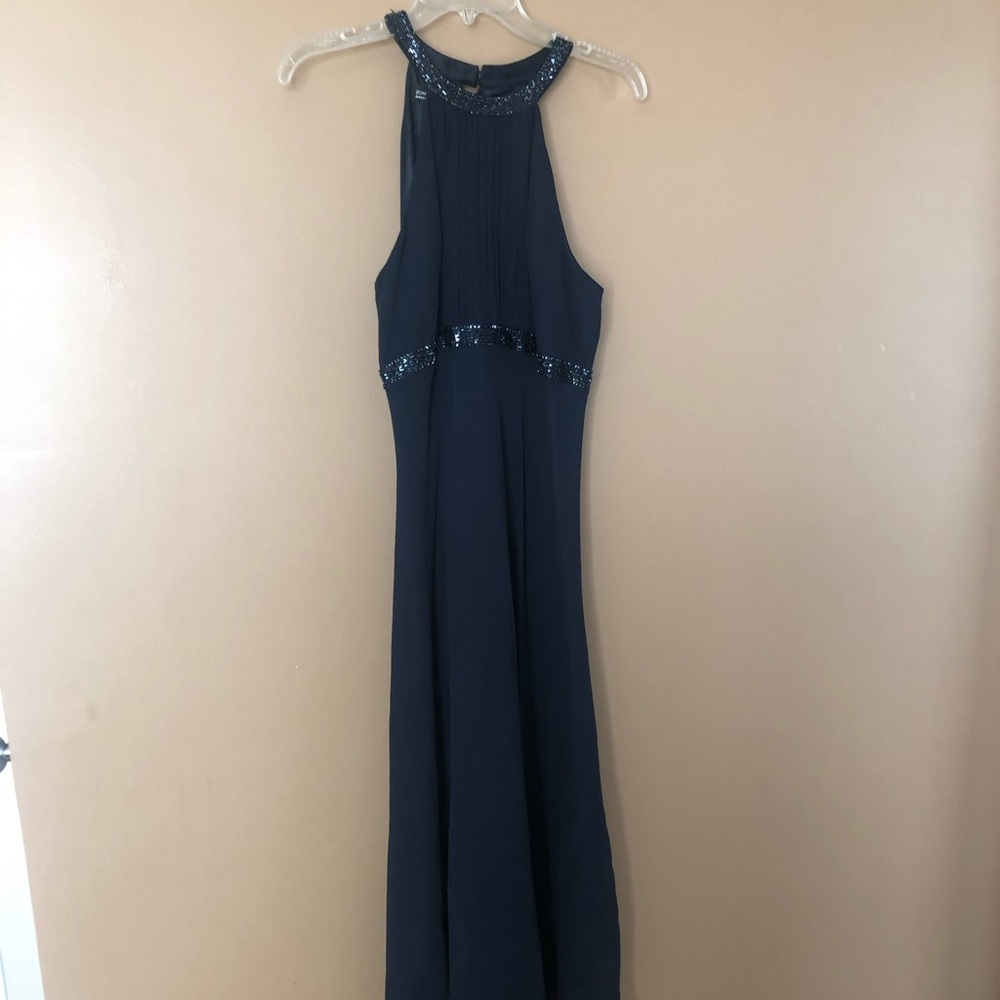 Navy blue formal dress